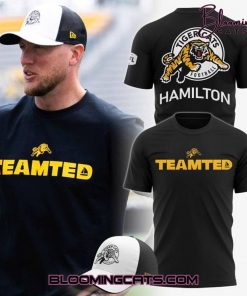 Hamilton Tiger-Cats x Teamted Special Black Tee