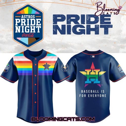 Houston Astros 2025 Pride Night Special Baseball Jersey