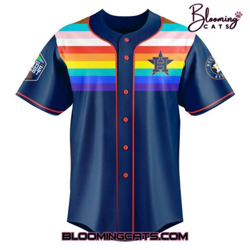 Houston Astros 2025 Pride Night Special Baseball Jersey