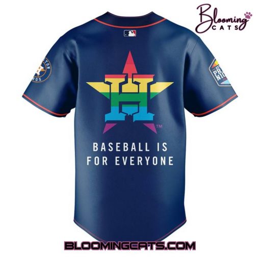 Houston Astros 2025 Pride Night Special Baseball Jersey