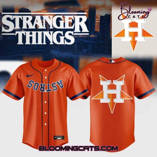 Houston Astros STRANGER THINGS Limited Edition Jersey