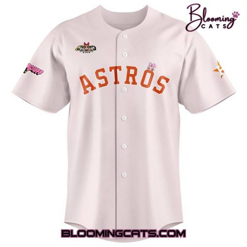 Houston Astros x The Powerpuff Girls Baseball Jersey