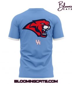 Houston Cougars 2025 Old Logo Blue Tshirt