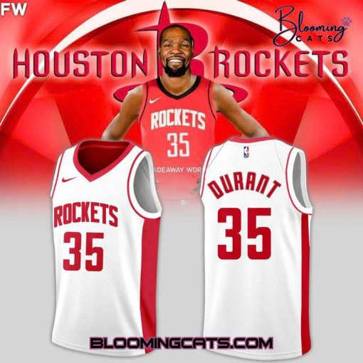 Houston Rockets x Kevin Durant 35 Limited Edition Basketball Jersey