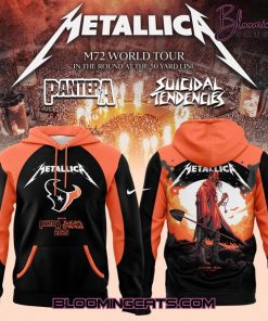 Houston Texans x M72 World Tour With Pantera And Suicidal Tendencies Hoodie