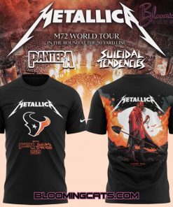 Houston Texans x M72 World Tour With Pantera And Suicidal Tendencies Tee