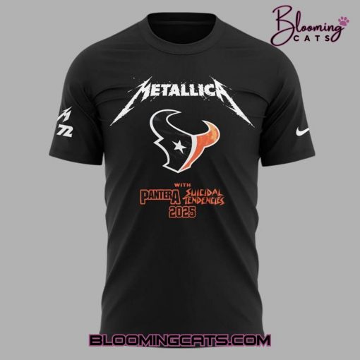 Houston Texans x M72 World Tour With Pantera And Suicidal Tendencies Tee