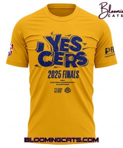 Indiana Pacers “YES’ CERS” “But This Is Indiana”  Yellow T-shirt