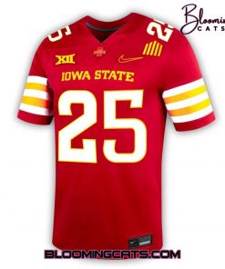 Iowa State Football 2025 Home Football Jersey