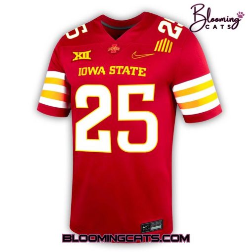Iowa State Football 2025 Home Football Jersey