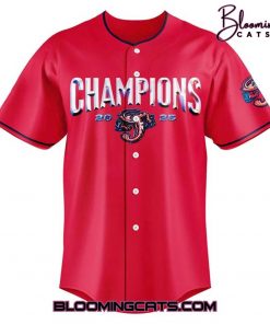 Jacksonville Jumbo Shrimp 2025 International League First Half Championship Baseball Jersey