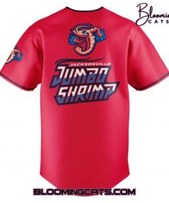 Jacksonville Jumbo Shrimp 2025 International League First Half Championship Baseball Jersey 3