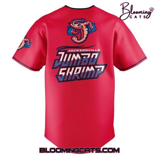 Jacksonville Jumbo Shrimp 2025 International League First Half Championship Baseball Jersey