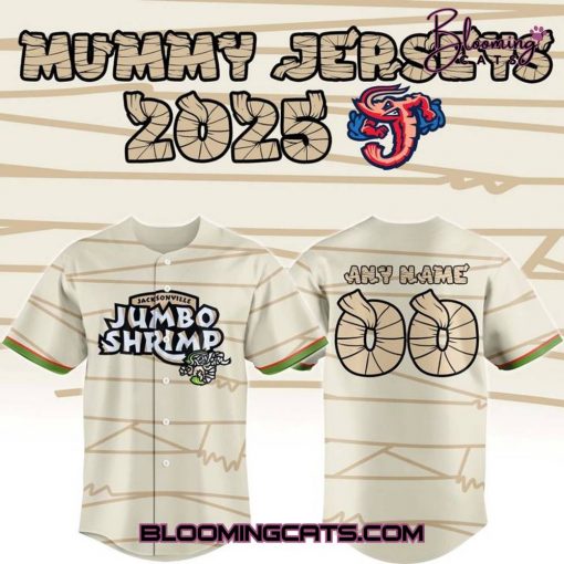 Jacksonville Jumbo Shrimp x Mummy 2025 Jersey
