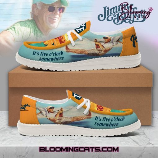 Jimmy Buffett “It’s five o’clock somewhere” Hey Dude Shoes