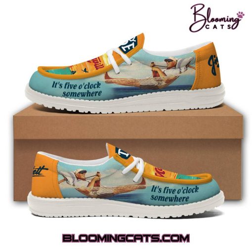 Jimmy Buffett “It’s five o’clock somewhere” Hey Dude Shoes