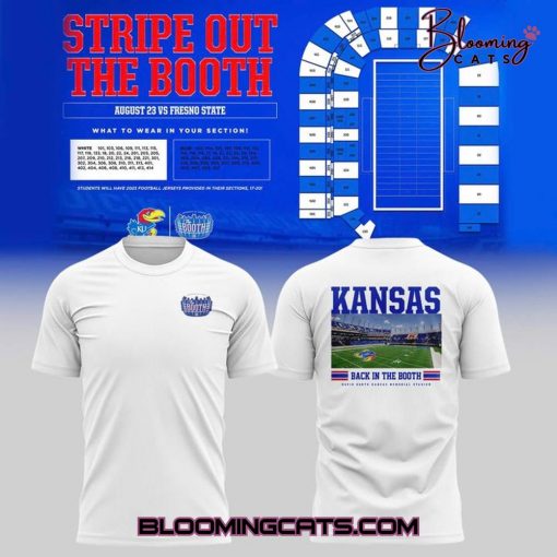 Kansas Jayhawks x Pack The Booth T-shirt