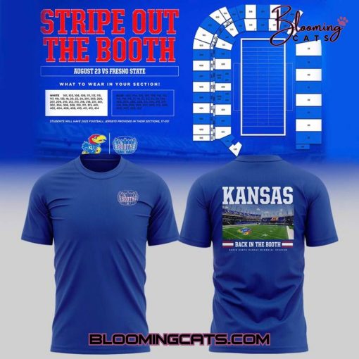 Kansas Jayhawks x Pack The Booth T-shirt
