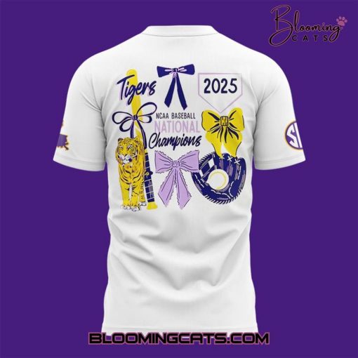 LSU Tigers 2025 NCAA Baseball Men’s College World Series Champions T-Shirt