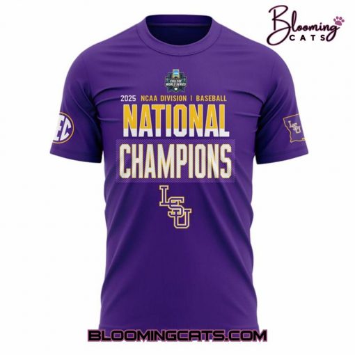 LSU Tigers 2025 NCAA National Champions Limited Edition T-Shirt
