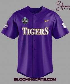 LSU Tigers Men’s College World Series 2025 Jersey