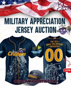 Lake Erie Crushers x Mititary 2025 Limited Edition Jersey
