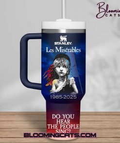 Les Miserables 40th Anniversary Custom Tumbler 40oz with Handle