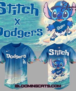 Los Angeles Dodgers & Stitch Limited Edition Jersey