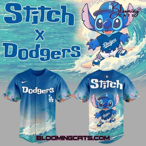 Los Angeles Dodgers & Stitch Limited Edition Jersey