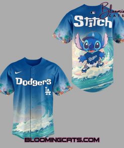 Los Angeles Dodgers & Stitch Limited Edition Jersey