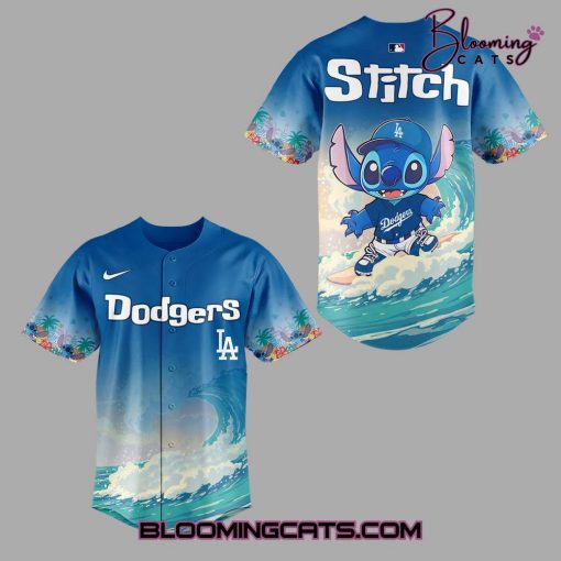 Los Angeles Dodgers & Stitch Limited Edition Jersey