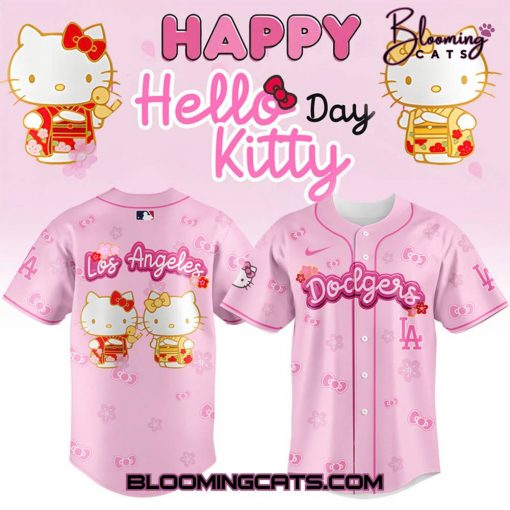 Los Angeles Dodgers x Hello Kitty 2025 Limited Edition Baseball Jersey