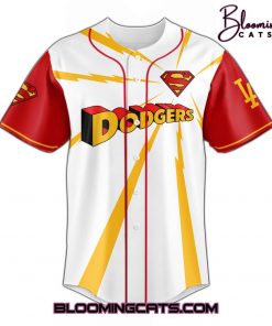 Los Angeles Dodgers x Superman “Man of Steel” Special Baseball Jersey