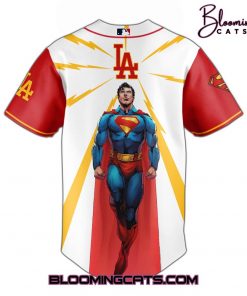 Los Angeles Dodgers x Superman Man of Steel Special Baseball Jersey
