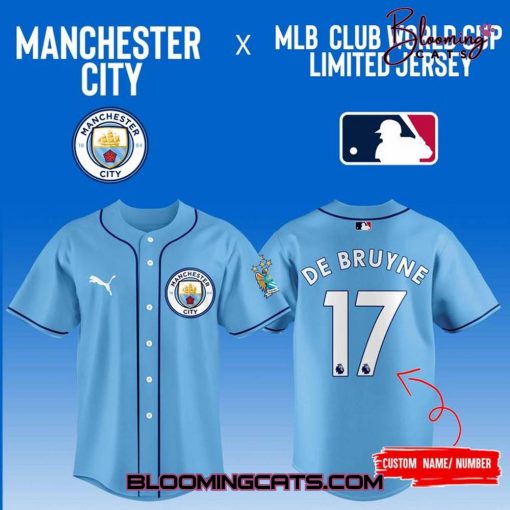 Manchester City FC x MLB Club World Cup Limited Edition Jersey