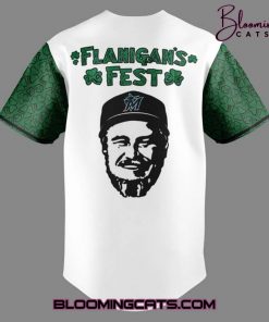 Miami Marlins Flanigans Fest 25 Special Edition Baseball Jersey