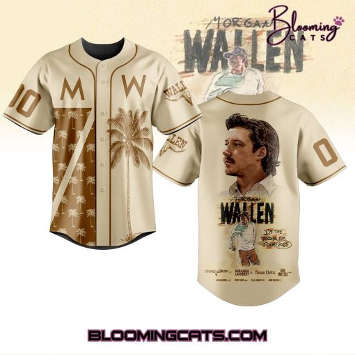Morgan Wallen “ONE NIGHT AT A TIME IN THE PROBLEM TOUR 2025” Jersey