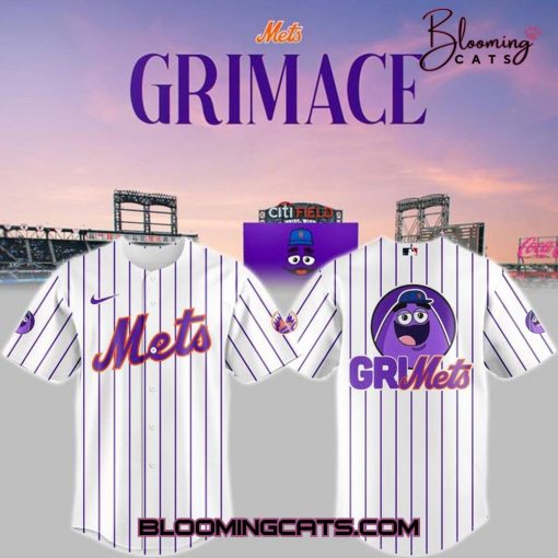 New York Mets x Grimace Limited Edition Jersey