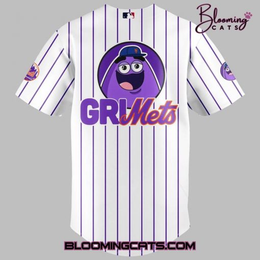 New York Mets x Grimace Limited Edition Jersey