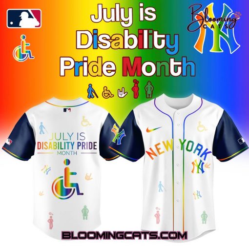 New York Yankees x Disability Pride Month 2025 Jersey