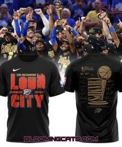 Oklahoma City Thunder 2025 NBA Champions Special Tee