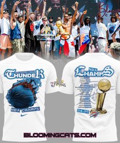Oklahoma City Thunder NBA Champions 2025 T-Shirt
