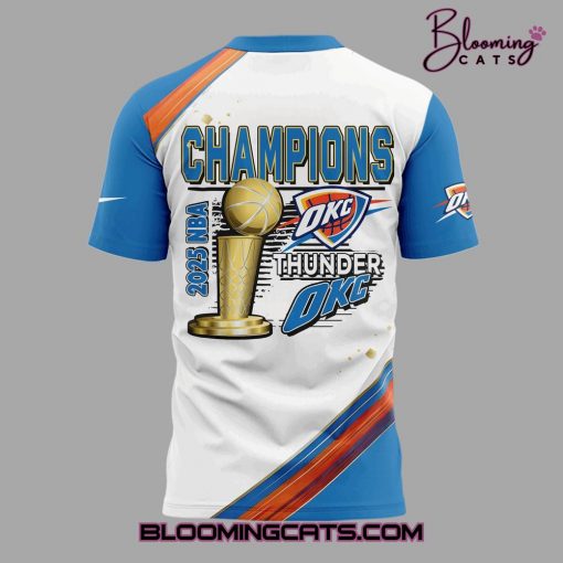 Oklahoma City Thunder NBA Champions 2025 T-shirt