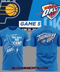 Oklahoma City Thunder “No Cer” 2025 T-shirt