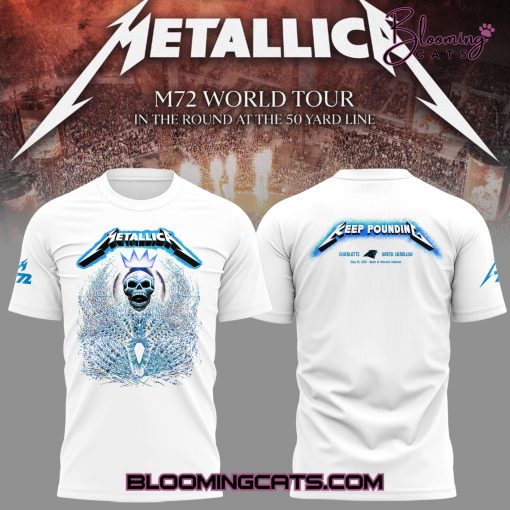 Carolina Panthers x Metallica 2025 Limited Edition Shirt