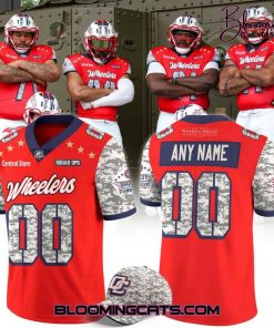 Quad City Steamwheelers x Military Appreciation Night 2025 Football Jersey