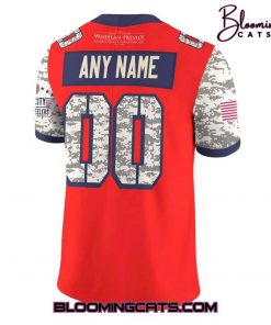Quad City Steamwheelers x Military Appreciation Night 2025 Football Jersey