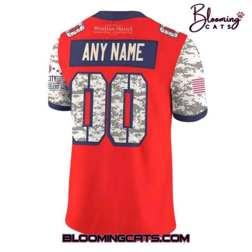 Quad City Steamwheelers x Military Appreciation Night 2025 Football Jersey