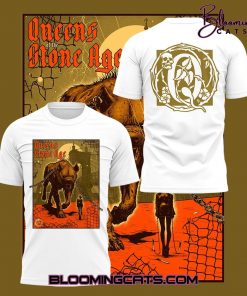 Queens of the Stone Age World Tour 2025 In Columbus White Shirt