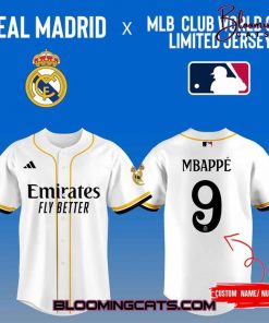 Real Madrid x MLB Club World Cup Limited Edition Baseball Jersey
